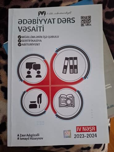 Işlədilməyib 15 manata alınıb 5 manata satıram mhm ədədbiyyat dərslik lalafo.az -da Işlədilməyib 15 manata alınıb 5 manata satıram mhm ədədbiyyat dərslik