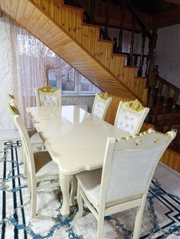 Qonaq otağı üçün, İşlənmiş, 6 stul lalafo.az -da Qonaq otağı üçün, İşlənmiş, 6 stul