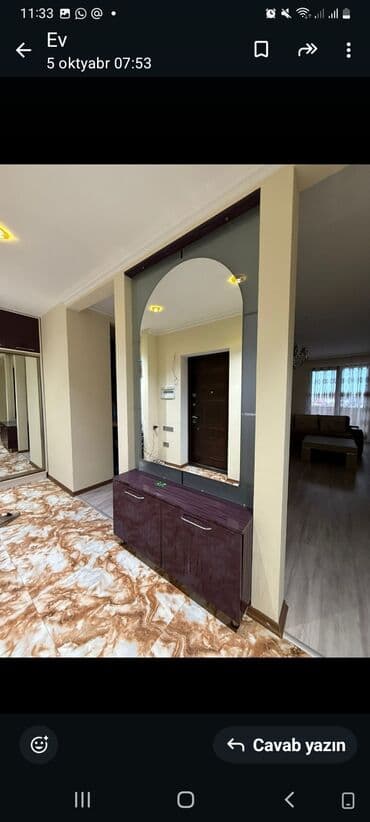 Giriş üçün dekorativ güzgü və konsol dəsti - Dizayn: arkalıqlı böyük lalafo.az -da Giriş üçün dekorativ güzgü və konsol dəsti - Dizayn: arkalıqlı böyük