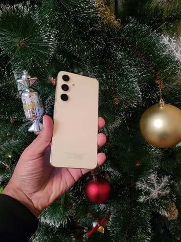 Samsung Galaxy S24, 128 GB, rəng - Qızılı, Sensor, Barmaq izi, İki sim kartlı lalafo.az -da Samsung Galaxy S24, 128 GB, rəng - Qızılı, Sensor, Barmaq izi, İki sim kartlı