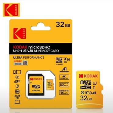 Kodak 32 GB -20m
Kodak 64 GB -35m
Kodak 128GB-50m lalafo.az -da Kodak 32 GB -20m
Kodak 64 GB -35m
Kodak 128GB-50m
