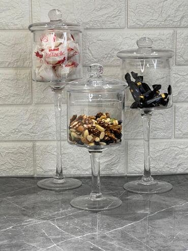 Tort və şiriniyyat qabı, Şüşə, Türkiyə lalafo.az -da Tort və şiriniyyat qabı, Şüşə, Türkiyə