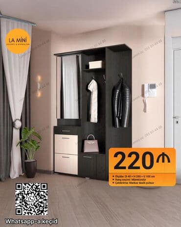 Açılan, Düz dolab, Dəhliz dolabı lalafo.az -da Açılan, Düz dolab, Dəhliz dolabı