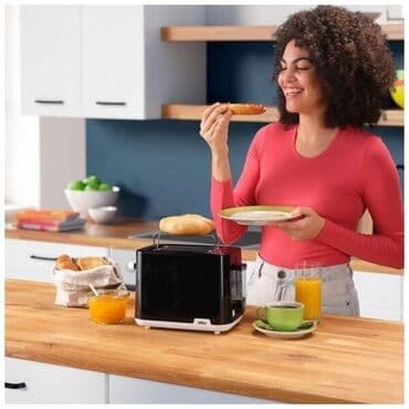 Tosterlər: Toster Braun, rəng - Qara, Yeni, Pulsuz çatdırılma, Ödənişli çatdırılma, Rayonlara çatdırılma lalafo.az -da — 6 Tosterlər: Toster Braun, rəng - Qara, Yeni, Pulsuz çatdırılma, Ödənişli çatdırılma, Rayonlara çatdırılma — 6