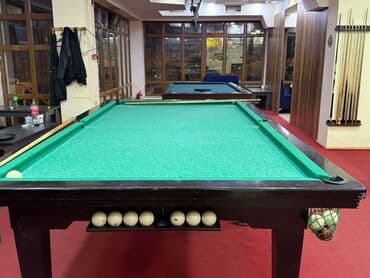 Шлемы: Rus biliardı üçün ağır, massiv bilyard masasının satışı. - Ölçü: böyük at lalafo.az — 1 Шлемы: Rus biliardı üçün ağır, massiv bilyard masasının satışı. - Ölçü: böyük — 1