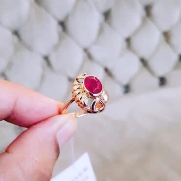 Toy, Üzük, Sarı qızıl, 583 Əyar, Yaqut lalafo.az -da — 3 Toy, Üzük, Sarı qızıl, 583 Əyar, Yaqut — 3