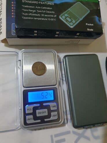 Elektron Tərəzi qızıl, gümüş, dərman digər əşyaları qramla ölçmək. 500 lalafo.az -da Elektron Tərəzi qızıl, gümüş, dərman digər əşyaları qramla ölçmək. 500