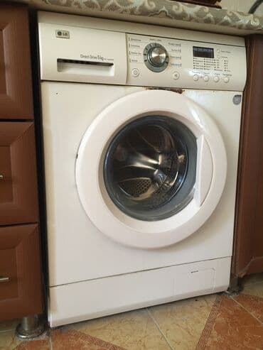 Paltaryuyan maşın LG, 5 kq, İşlənmiş, Avtomat, Qurutma var, Kredit yoxdur, Ünvandan götürmə lalafo.az -da Paltaryuyan maşın LG, 5 kq, İşlənmiş, Avtomat, Qurutma var, Kredit yoxdur, Ünvandan götürmə