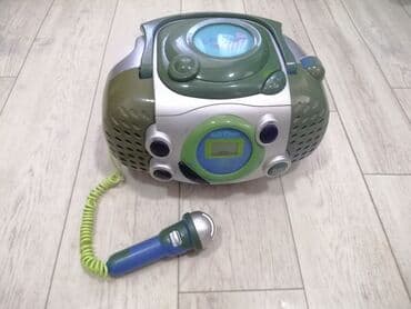 Uşaq üçün CD pleyer və mikrofonlu karaoke qurğusu - Rənglər lalafo.az -da Uşaq üçün CD pleyer və mikrofonlu karaoke qurğusu - Rənglər
