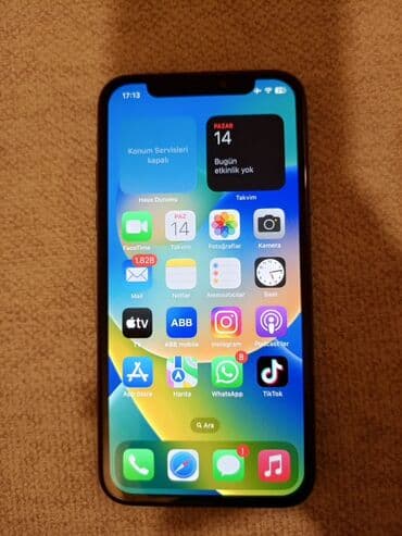 IPhone X, Qara, Face ID lalafo.az -da IPhone X, Qara, Face ID