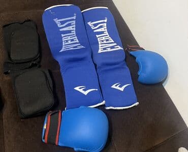 Boks və döyüş idmanı aksesuarları dəsti - Marka: Everlast (mavi lalafo.az -da Boks və döyüş idmanı aksesuarları dəsti - Marka: Everlast (mavi