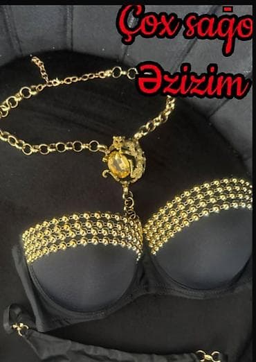 Qadın bikini dəstləri – zəncir və daş detallı, xüsusi dizayn - Rəng lalafo.az -da Qadın bikini dəstləri – zəncir və daş detallı, xüsusi dizayn - Rəng
