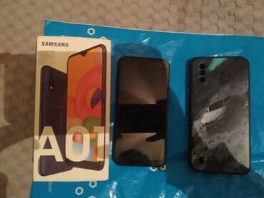 Samsung Galaxy A01, 16 GB, rəng - Qara, İki sim kartlı lalafo.az -da Samsung Galaxy A01, 16 GB, rəng - Qara, İki sim kartlı