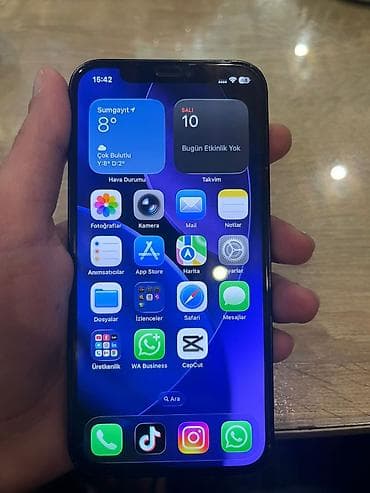 IPhone 12, 64 GB, Black Titanium lalafo.az -da IPhone 12, 64 GB, Black Titanium