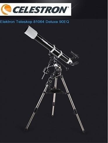 Celestron Teleskop. Optik dizayn Refrakter Diyafram (mm) 90 mm (3.15 at lalafo.az Celestron Teleskop. Optik dizayn Refrakter Diyafram (mm) 90 mm (3.15