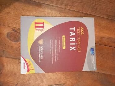 Məhsul: “2023 Test Toplusu – Tarix” (Dövlət İmtahan Mərkəzi lalafo.az -da Məhsul: “2023 Test Toplusu – Tarix” (Dövlət İmtahan Mərkəzi