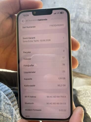 IPhone 13, 128 GB, Ağ, Zəmanət lalafo.az -da IPhone 13, 128 GB, Ağ, Zəmanət