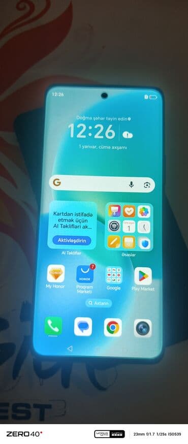 Honor X9b, 256 GB, rəng - Bənövşəyi, Barmaq izi lalafo.az -da Honor X9b, 256 GB, rəng - Bənövşəyi, Barmaq izi