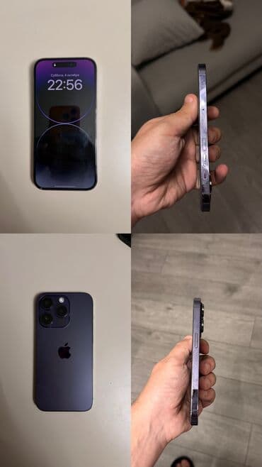 IPhone 14 Pro, 128 GB, Deep Purple lalafo.az -da IPhone 14 Pro, 128 GB, Deep Purple