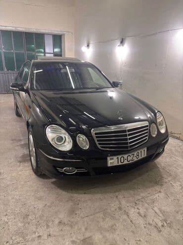 Mercedes‑Benz E‑Class sedan (W211) – qara rəng, Azerbaijan nömrə lalafo.az -da Mercedes‑Benz E‑Class sedan (W211) – qara rəng, Azerbaijan nömrə