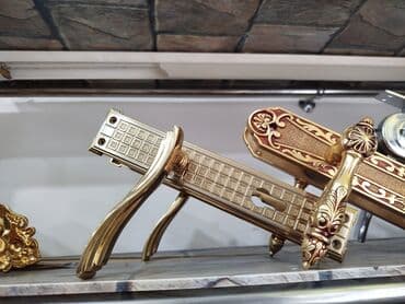 Klassik dizaynlı qapı tutacağı və zamok dəsti - Material: möhkəm lalafo.az -da Klassik dizaynlı qapı tutacağı və zamok dəsti - Material: möhkəm