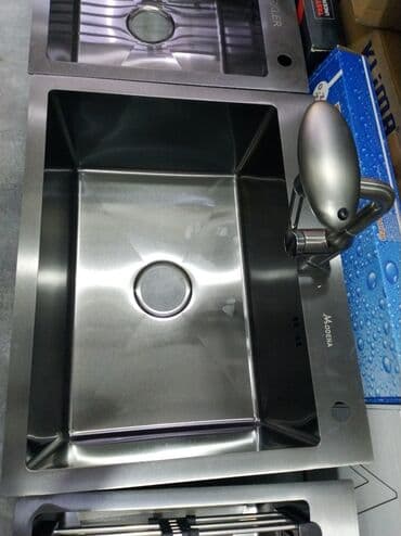 Mətbəx çanaqları: Yeni Düzbucaqlı Mətbəx çanağı, Şkafsız, Paslanmaz polad, Ünvandan götürmə, Ödənişli çatdırılma, Rayonlara çatdırılma lalafo.az -da — 1 Mətbəx çanaqları: Yeni Düzbucaqlı Mətbəx çanağı, Şkafsız, Paslanmaz polad, Ünvandan götürmə, Ödənişli çatdırılma, Rayonlara çatdırılma — 1