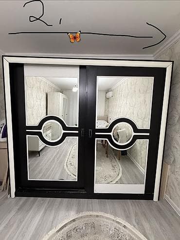 2 qapılı, Güzgülü, Qara, Digər material, Kupe, Düz dolab lalafo.az -da 2 qapılı, Güzgülü, Qara, Digər material, Kupe, Düz dolab