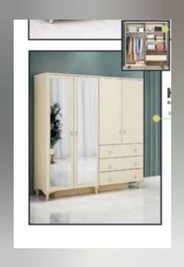 Yeni, Açılan, 4 qapılı Düz dolab, Qarderob, paltar dolabı, Türkiyə lalafo.az -da Yeni, Açılan, 4 qapılı Düz dolab, Qarderob, paltar dolabı, Türkiyə