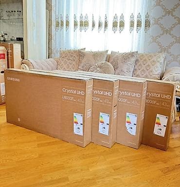 Yeni Televizor Samsung LED ekran 43" 4K (3840x2160), Pulsuz çatdırılma lalafo.az -da Yeni Televizor Samsung LED ekran 43" 4K (3840x2160), Pulsuz çatdırılma