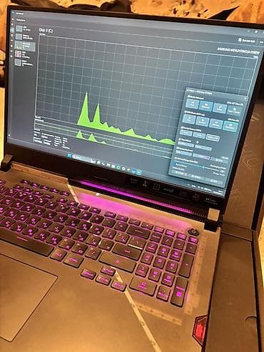 İşlənmiş ASUS ROG, 17.3 ", Intel Core i9, 1 TB, Pulsuz çatdırılma, Ünvandan götürmə lalafo.az -da — 2 İşlənmiş ASUS ROG, 17.3 ", Intel Core i9, 1 TB, Pulsuz çatdırılma, Ünvandan götürmə — 2