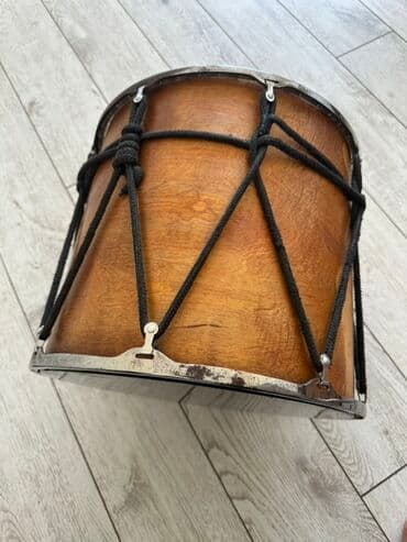 Ud: Taxta gövdəli nağara (baraban) - Korpus: təbii ağacdan, cilalı səth - lalafo.az -da — 3 Ud: Taxta gövdəli nağara (baraban) - Korpus: təbii ağacdan, cilalı səth - — 3