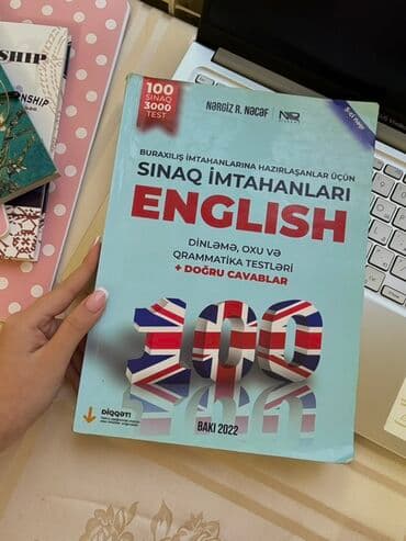 Məhsul: “Sınaq İmtahanları – English” hazırlıq kitabı Müəllif: Nərgiz lalafo.az -da Məhsul: “Sınaq İmtahanları – English” hazırlıq kitabı Müəllif: Nərgiz