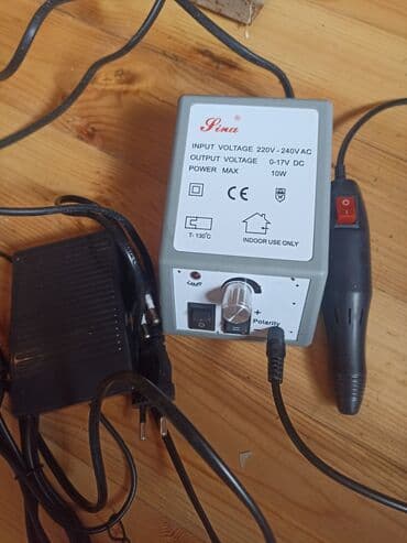 Manikür/pedikür aparatı (elektrik frez): - Giriş: 220V - 240V AC - lalafo.az -da Manikür/pedikür aparatı (elektrik frez): - Giriş: 220V - 240V AC -