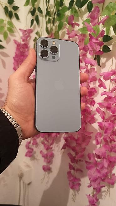 IPhone 13 Pro Max, 256 GB, Sierra Blue, Face ID lalafo.az -da IPhone 13 Pro Max, 256 GB, Sierra Blue, Face ID