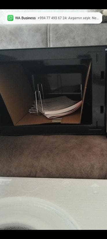 Mikrodalğalı soba Toshiba, Ayrıca dayanan, Mikrodalğalar ilə, rəng - Qara, Yeni lalafo.az -da Mikrodalğalı soba Toshiba, Ayrıca dayanan, Mikrodalğalar ilə, rəng - Qara, Yeni