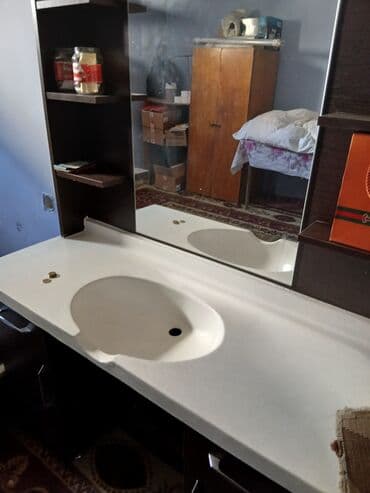 Salon üçün .22Geniş güzgülü vanna otağı mebeli və inteqrə olunmuş əl lalafo.az -da Salon üçün .22Geniş güzgülü vanna otağı mebeli və inteqrə olunmuş əl