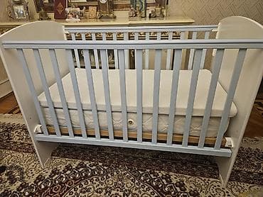 Для девочки и мальчика, Четырехугольная, Колыбель, Без бортиков, С матрасом, Без механизма качания at lalafo.az Для девочки и мальчика, Четырехугольная, Колыбель, Без бортиков, С матрасом, Без механизма качания