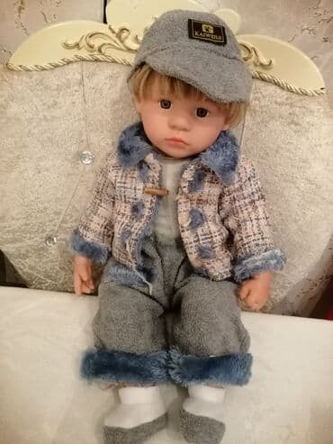 Realistik uşaq kuklası - Material: detallı vinil baş və əllər, yumşaq lalafo.az -da Realistik uşaq kuklası - Material: detallı vinil baş və əllər, yumşaq