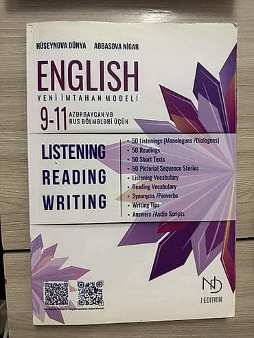 Məhsul: “ENGLISH – Yeni İmtahan Modeli” (9–11-ci siniflər üçün at lalafo.az Məhsul: “ENGLISH – Yeni İmtahan Modeli” (9–11-ci siniflər üçün