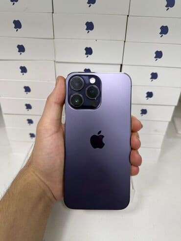 IPhone 14 Pro, 128 GB, Deep Purple, Face ID lalafo.az -da IPhone 14 Pro, 128 GB, Deep Purple, Face ID
