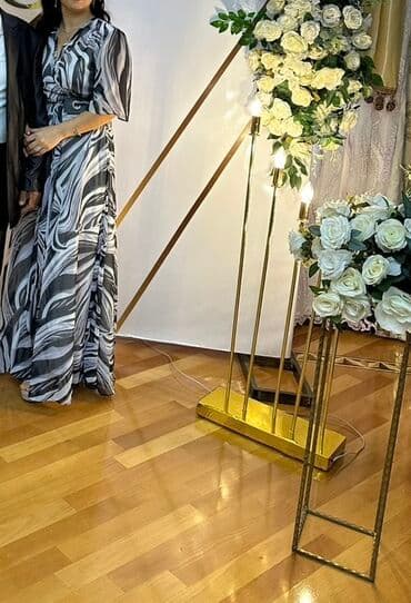 Zərif maxi don - Rəng və naxış: boz-qara-ağ tonlarda mərmər/abstrakt lalafo.az -da Zərif maxi don - Rəng və naxış: boz-qara-ağ tonlarda mərmər/abstrakt