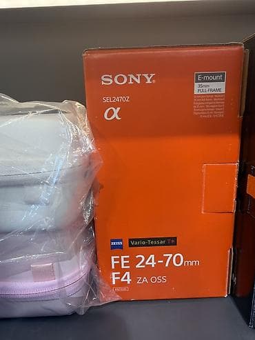 Sony Zeiss Vario‑Tessar T* FE 24‑70mm F4 ZA OSS (SEL2470Z) obyektiv - lalafo.az -da Sony Zeiss Vario‑Tessar T* FE 24‑70mm F4 ZA OSS (SEL2470Z) obyektiv -
