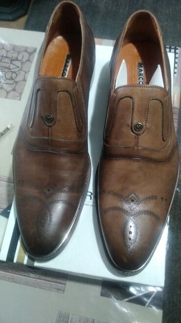 Мужские туфли из натуральной кожи Производитель Marcomen Сделано в lalafo.az -da Мужские туфли из натуральной кожи Производитель Marcomen Сделано в