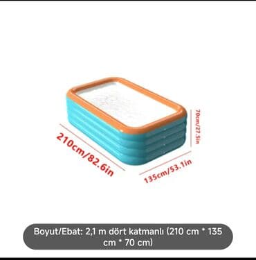 Yeni Şişmə Hovuz 2.1 - 3 m, 501 - 1000 l lalafo.az -da Yeni Şişmə Hovuz 2.1 - 3 m, 501 - 1000 l