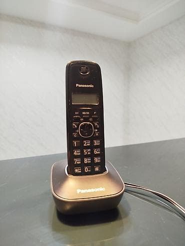 Стационарный телефон Panasonic, Беспроводной at lalafo.az Стационарный телефон Panasonic, Беспроводной