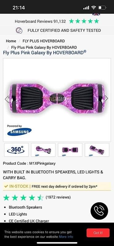 Məhsul: HOVERBOARD 500manata alınıb istifadəsi 3 dəfə olub cəmi. Real lalafo.az -da — 2 Məhsul: HOVERBOARD 500manata alınıb istifadəsi 3 dəfə olub cəmi. Real — 2