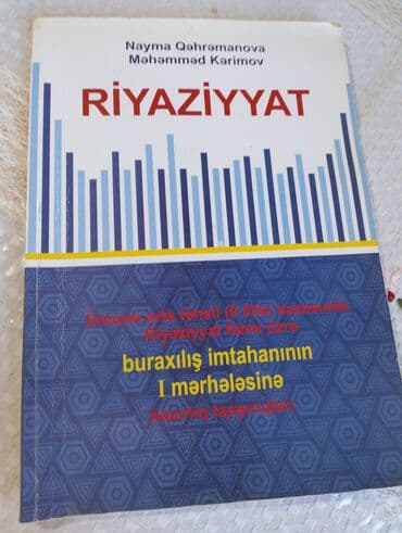 Məhsul: Riyaziyyat hazırlıq kitabı Müəlliflər: Nayma Qəhrəmanova lalafo.az -da Məhsul: Riyaziyyat hazırlıq kitabı Müəlliflər: Nayma Qəhrəmanova