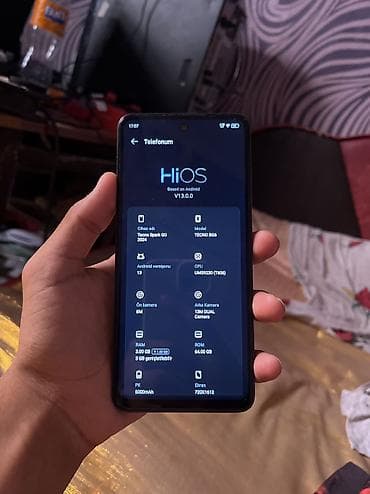 Tecno Spark Go 2024, 64 GB, rəng - Göy, Düyməli, Sensor, Barmaq izi lalafo.az -da Tecno Spark Go 2024, 64 GB, rəng - Göy, Düyməli, Sensor, Barmaq izi