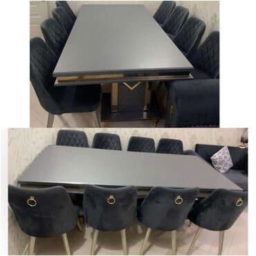 Qonaq otağı üçün, İşlənmiş, Açılmayan, Kvadrat masa, 8 stul lalafo.az -da Qonaq otağı üçün, İşlənmiş, Açılmayan, Kvadrat masa, 8 stul