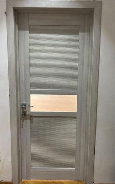 Daxili otaq qapısı – modern dizayn - Rəng: açıq boz/boz palıd lalafo.az -da Daxili otaq qapısı – modern dizayn - Rəng: açıq boz/boz palıd